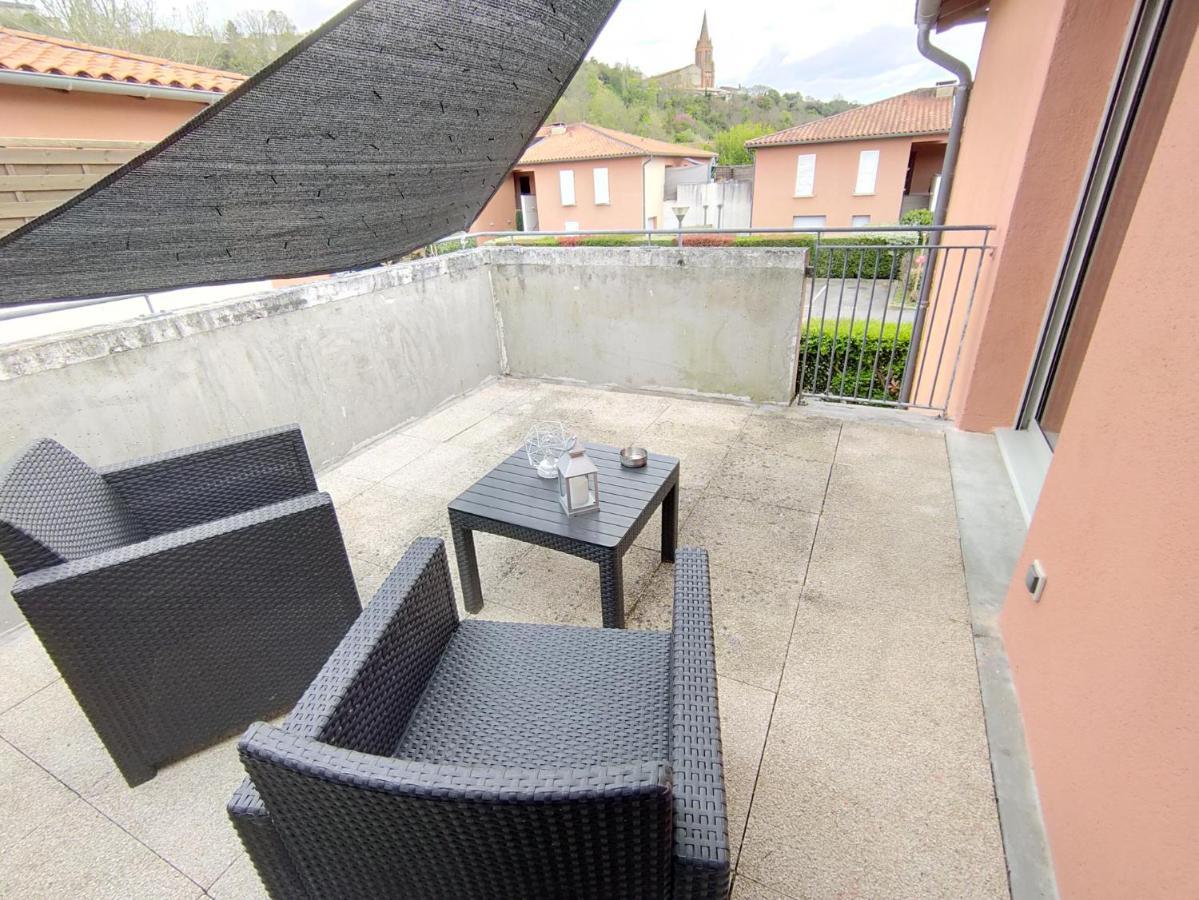 Le Cosy Eurocentre ► Terrasse ► Parking ► Wifi ► 24/24 Apartment Castelnau-d'Estretefonds Exterior photo